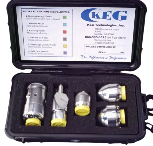 Nozzle Kit B 1/2" (5 parts)